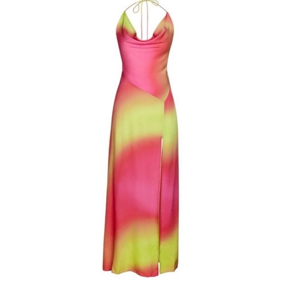 The Wolf Gang Makena Ombré Maxi Dress Size M - Picture 5 of 11